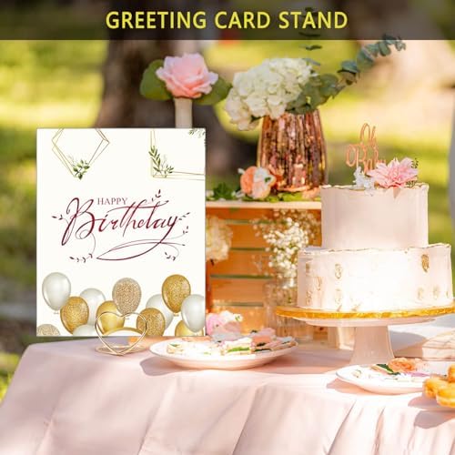CunGLIN Gold Heart Shaped Place Card Holders 32 PCS