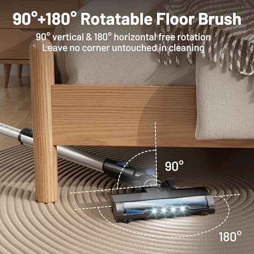 VIPSUN Cordless Stick Vacuum Cleaner 6-in-1 Self-Standing