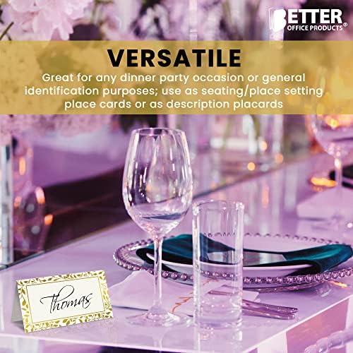 Better Office Products 100 Pack Place Cards