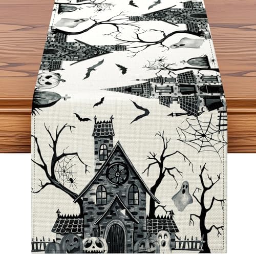Artscope Halloween Table Runner 13x72 Inch
