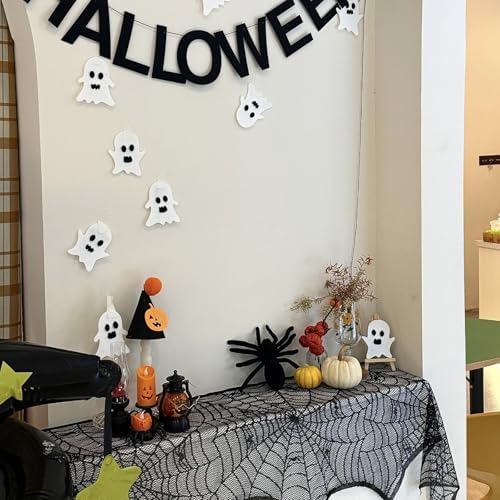 2 Pack Halloween Table Runners 18x72 Inches