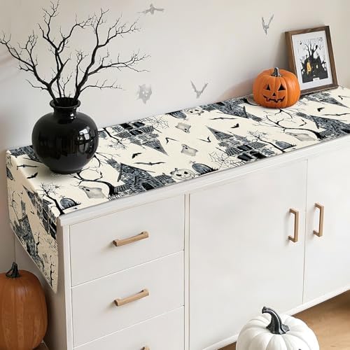 Artscope Halloween Table Runner 13x72 Inch