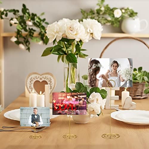Teling 36-Piece Table Number Holders Set Gold