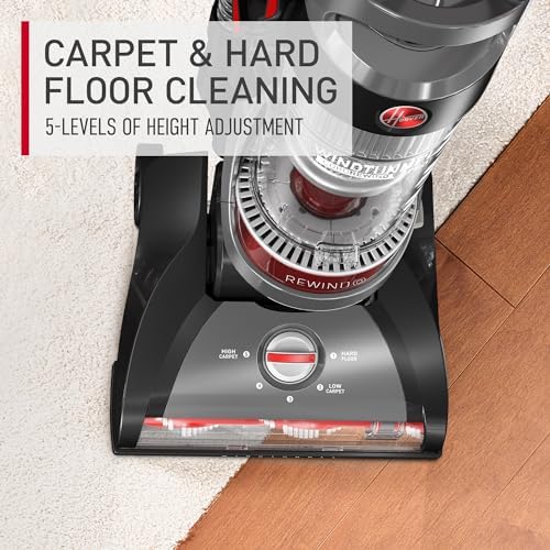 Hoover WindTunnel Cord Rewind Pro Bagless Vacuum Cleaner