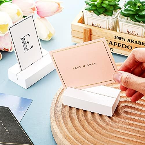 12 Piece Wooden Place Card Holders for Wedding Events 1