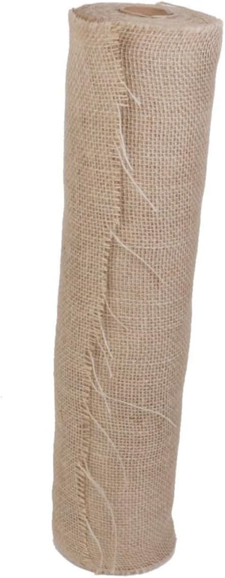 10M Burlap Jute Table Runner Rustic Hessian Cover
