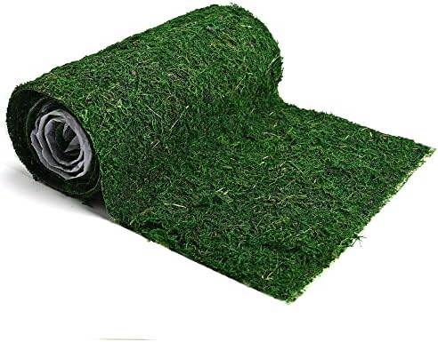 CIICRO Artificial Moss Table Runner 12x71