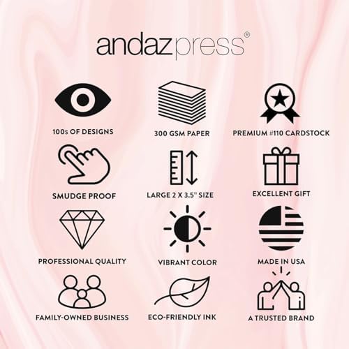 Andaz Press Halloween Name Place Cards 24 Pack 2x35 1