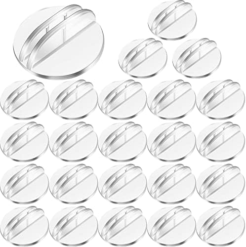 Yinkin 25 Pcs Mini Card Stands for Place Cards and Labels