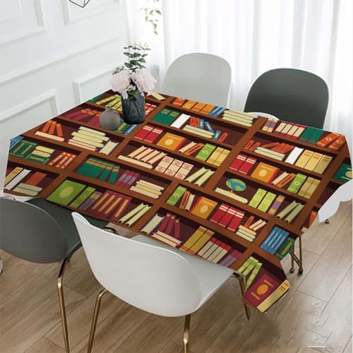 TKS MITLAN 60x84 Oblong Tablecloth Retro Design