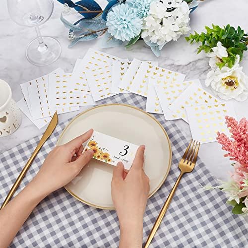 OLYCRAFT 2400Pcs Meal Stickers Set 4 Styles