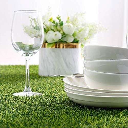 Farochy Artificial Grass Table Runner 14x48 Inches 1