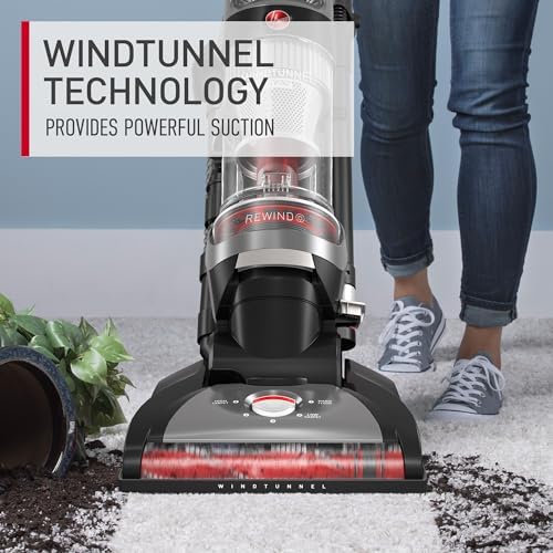 Hoover WindTunnel Cord Rewind Pro Bagless Vacuum Cleaner