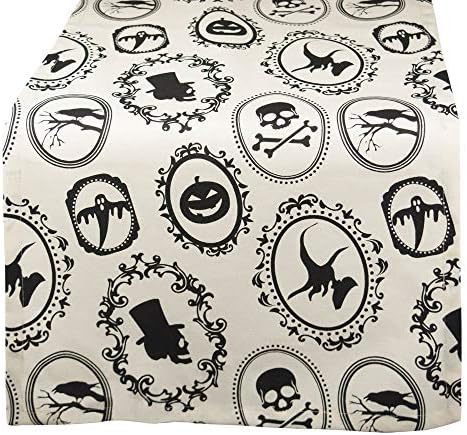 DII Halloween Party Tabletop Decor Table Runner 14x72