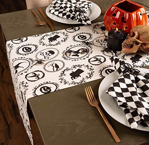 DII Halloween Party Tabletop Decor Table Runner 14x72
