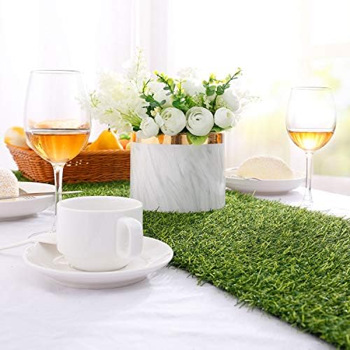 Farochy Artificial Grass Table Runner 14x48 Inches 1