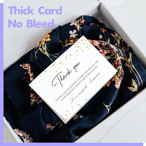110 PCS Dotted Gold Foil Tent Place Cards for Events and Weddings