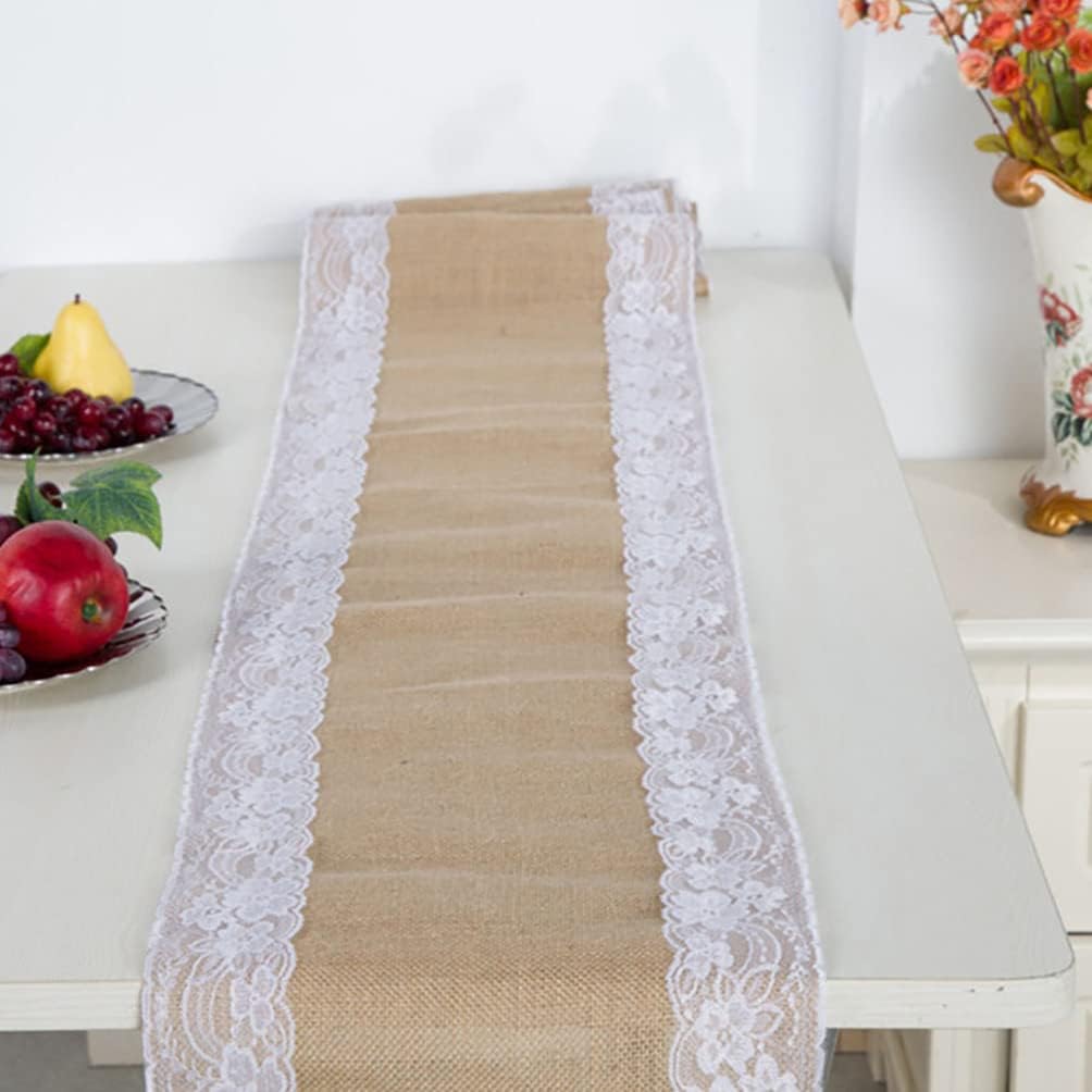 LIFKOME Lace Table Runner for Wedding Home Decor