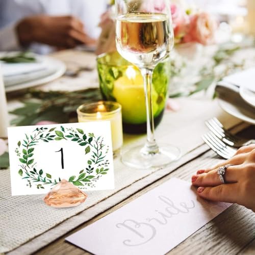 Elegant Place Card Holder Gold 12Pcs
