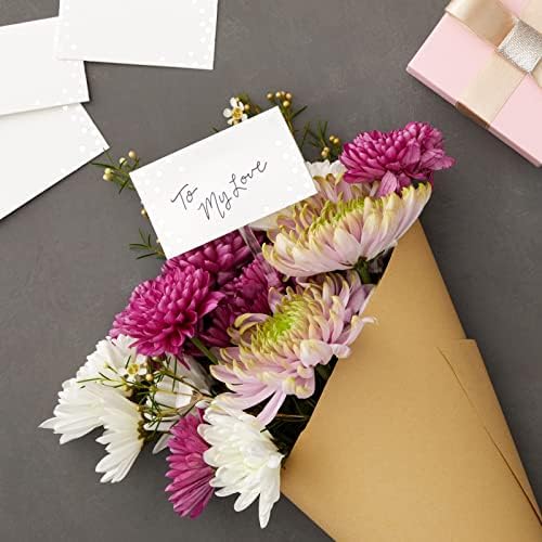 Best Paper Greetings 100 Pack Silver Foil Place Cards