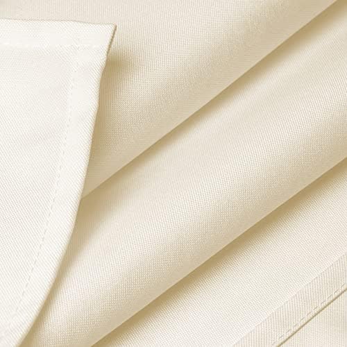 Lanns Linens Ivory Tablecloths 70x120 Inches 10 Pack