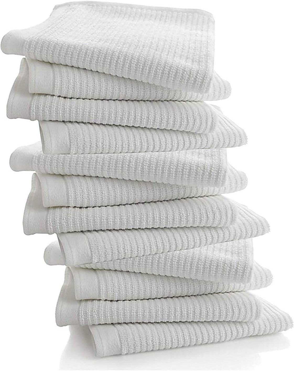 Living Fashions Bar Towels 12 Pack 16x19 Premium Cotton