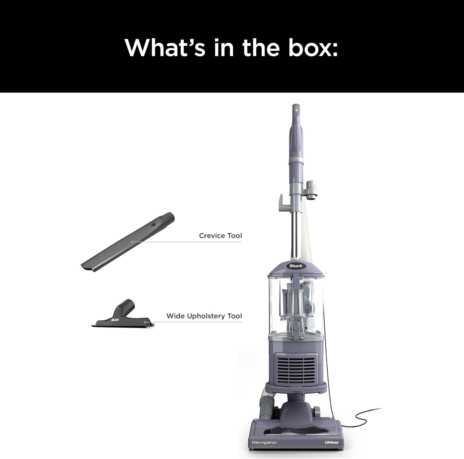 Shark NV352 Navigator Lift Away Upright Vacuum with Lavender