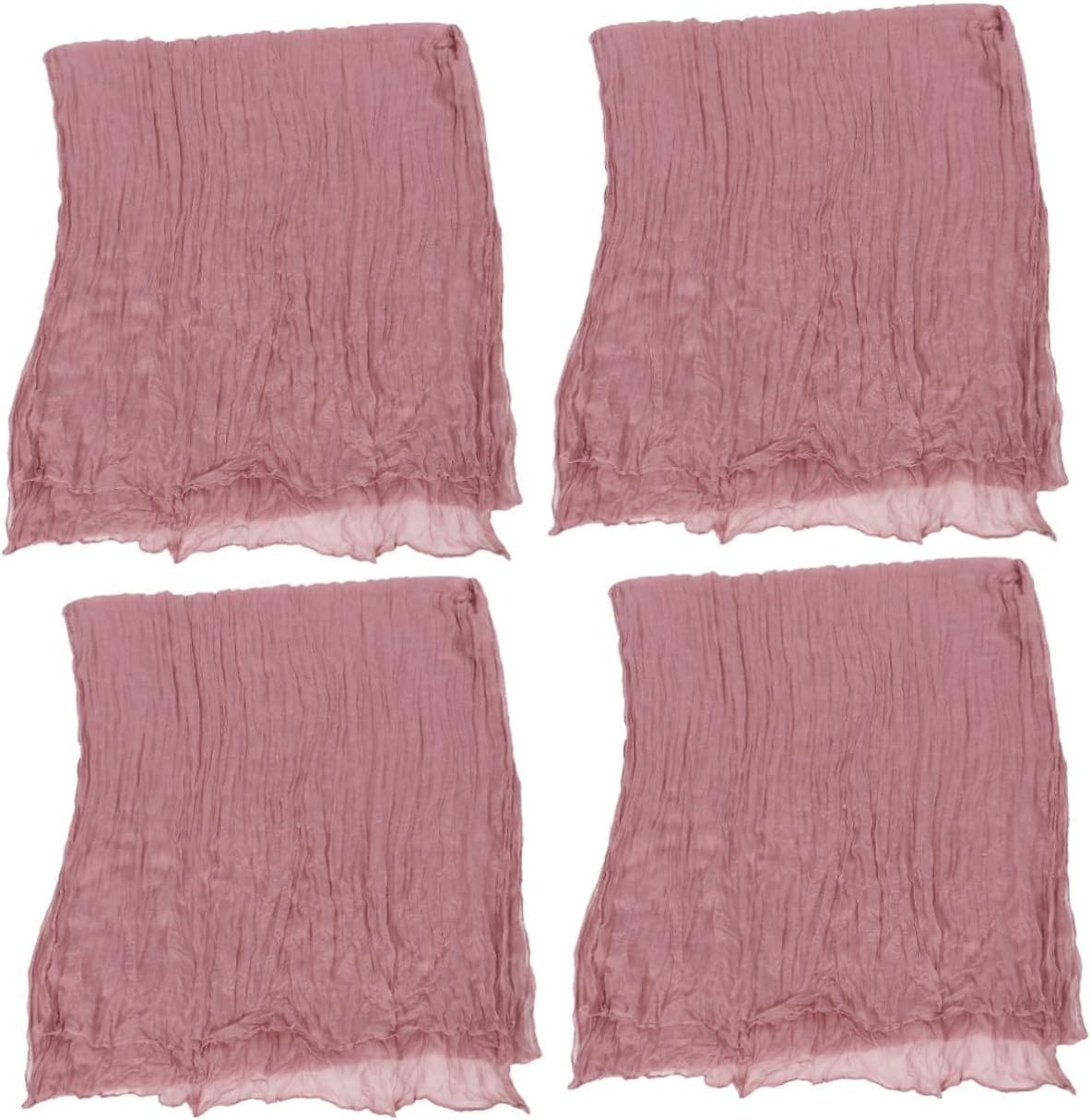 4pcs Bohemian Gauze Table Runner for Weddings and Parties 1