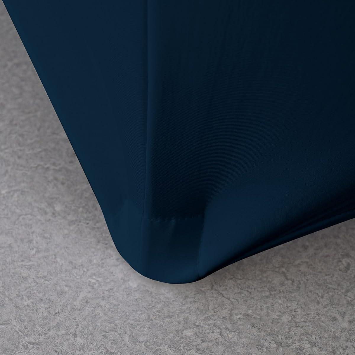 2 Pack Navy Blue Cocktail Highboy Tablecloths 36x42 Inches