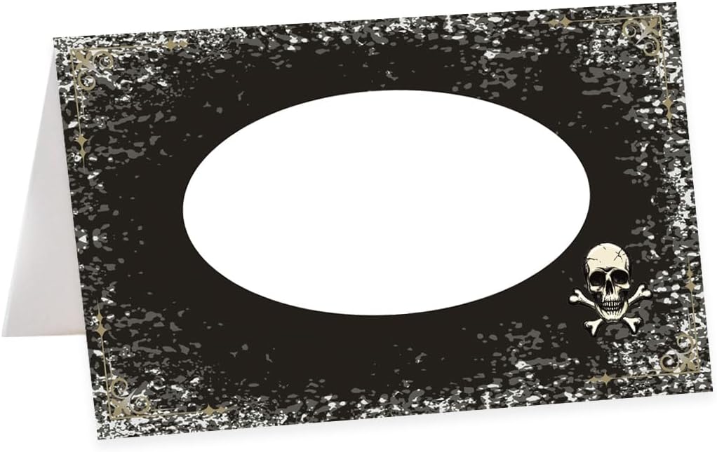 Andaz Press Halloween Place Cards 24 Pack 2x35 Inch