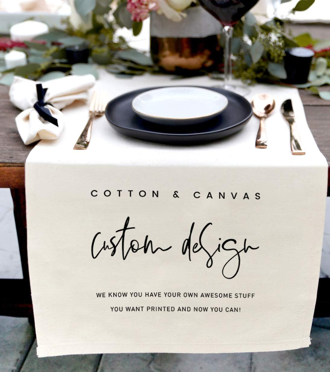 The Cotton Canvas Co Custom Table Runner