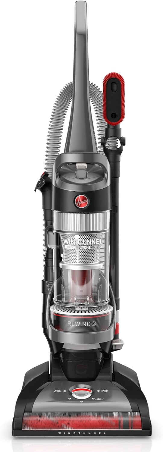 Hoover WindTunnel Cord Rewind Pro Bagless Vacuum Cleaner