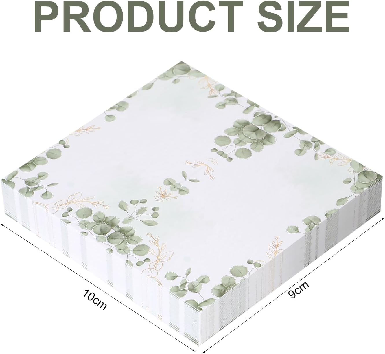 50pcs Eucalyptus Leaf Place Cards for Wedding Seating Chart