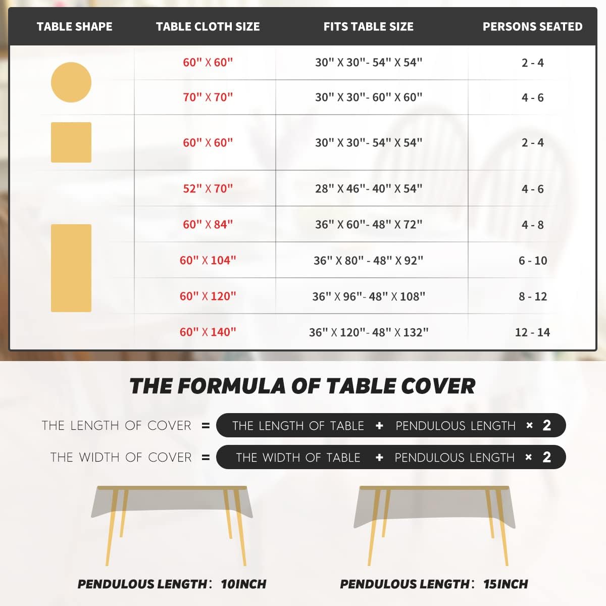 Horaldaily Halloween Tablecloth 60x84 Inch Rectangular for Party