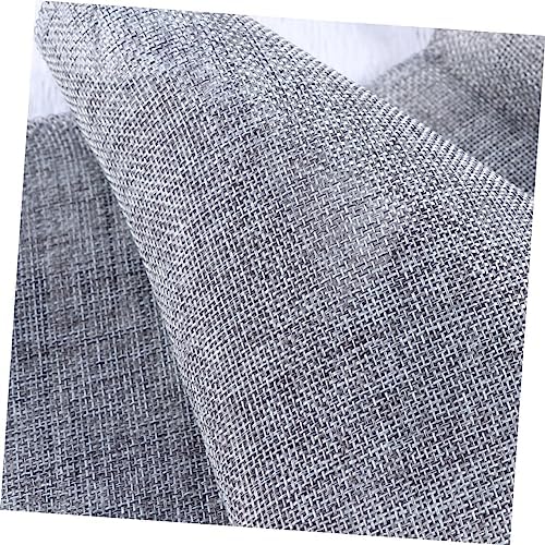 MAGICLULU Rustic Gray Table Runner Imitated Linen Design