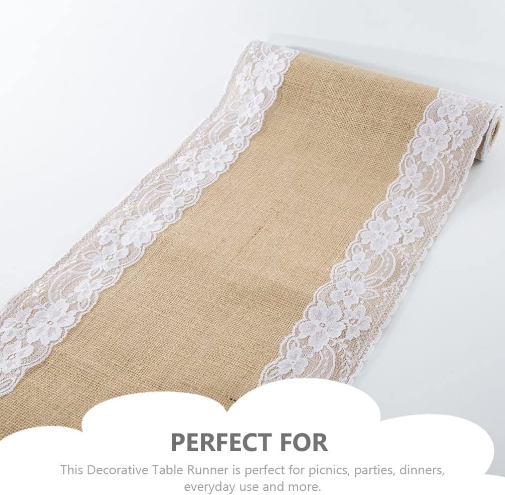 LIFKOME Lace Table Runner for Wedding Home Decor