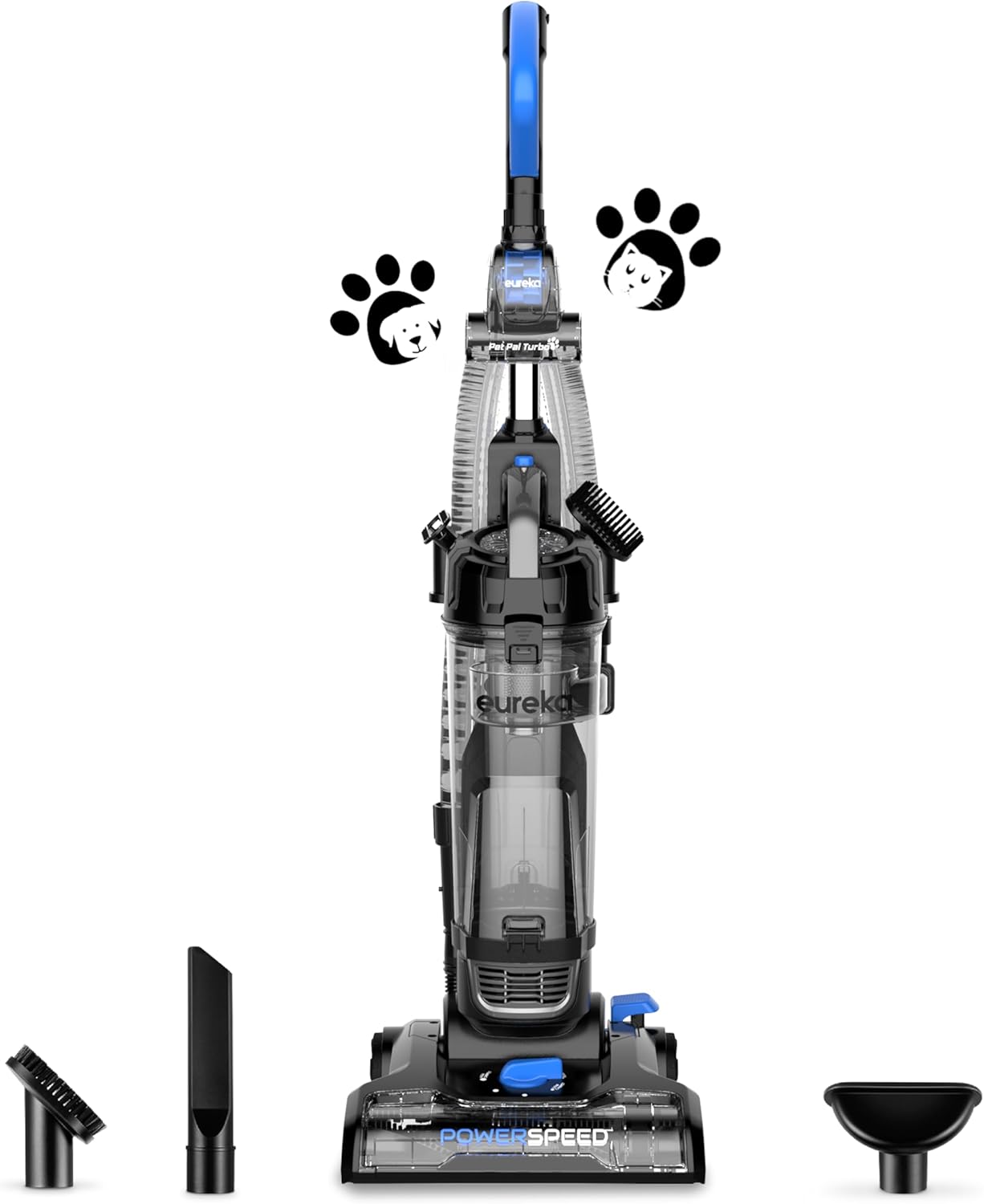 Eureka PowerSpeed Lightweight Upright Vacuum Cleaner Blue