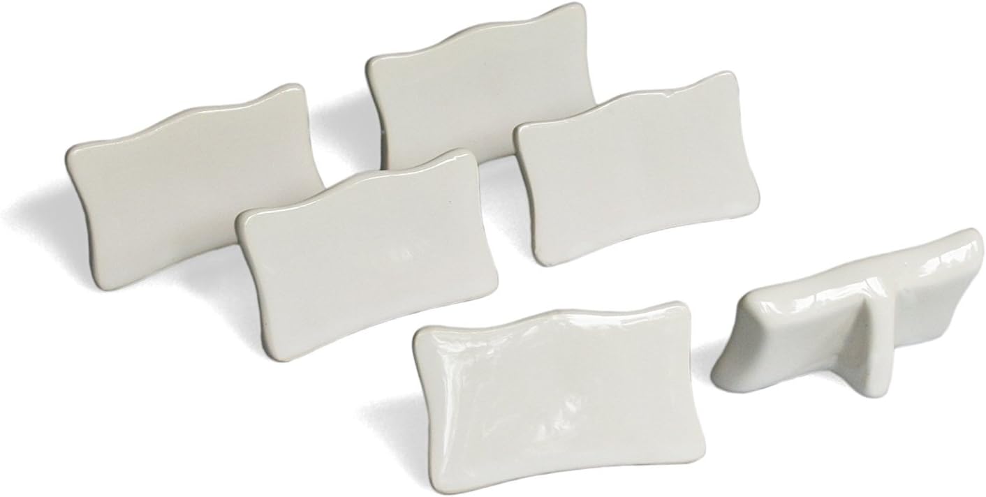 Classic Porcelain Place Cards Set of 6