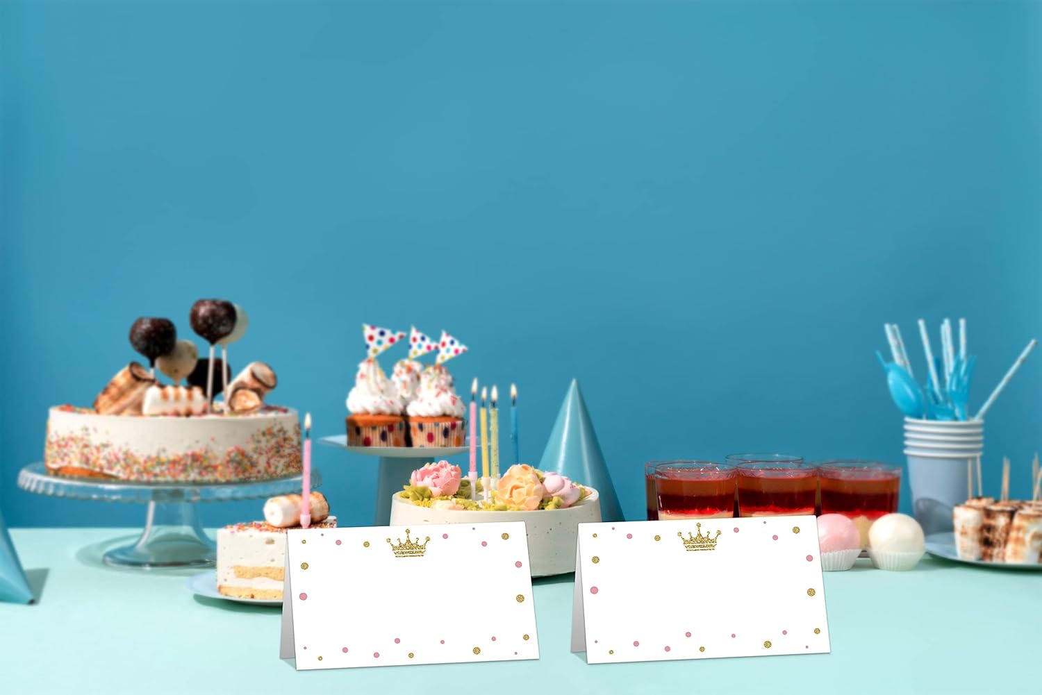 Gihyan Baby Shower Table Place Cards 25 Pcs Set