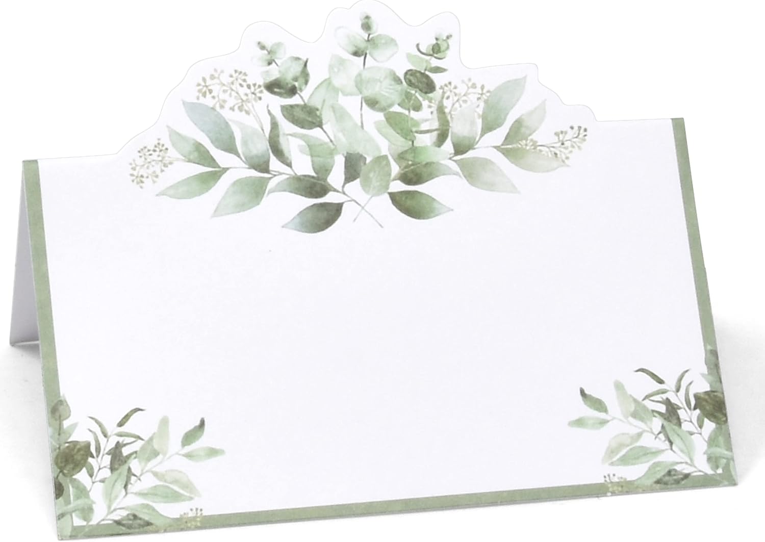 Gift Boutique 100 Pack Eucalyptus Place Cards
