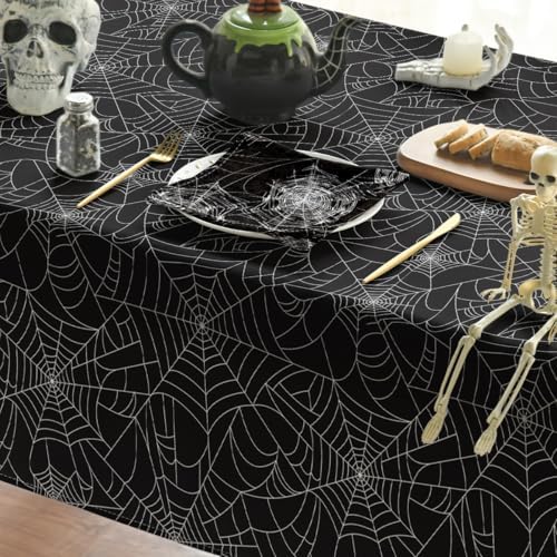 Horaldaily Halloween Tablecloth 60x84 Inch Rectangular for Party