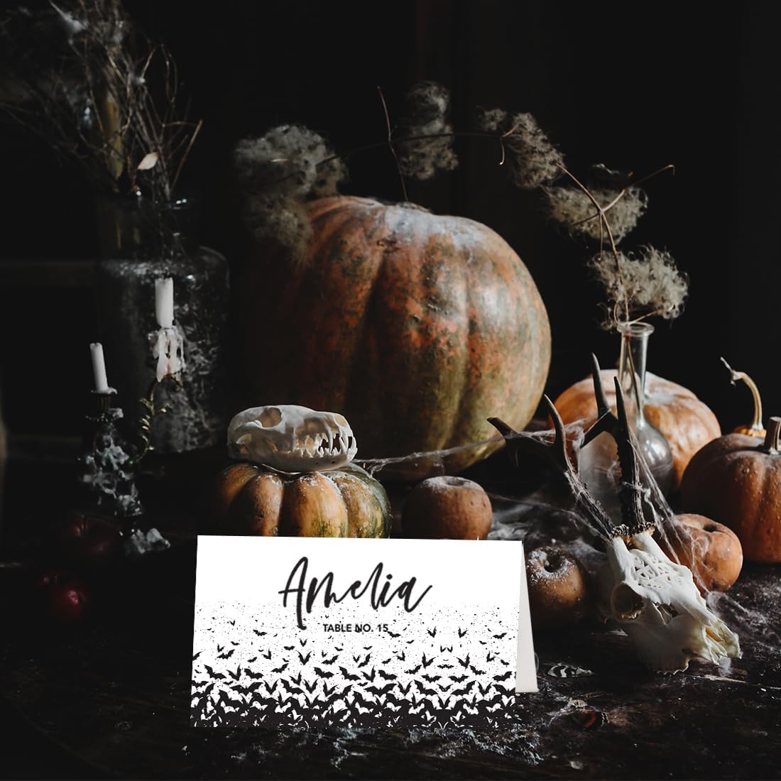 Andaz Press Halloween Place Cards 24 Pack 2x35