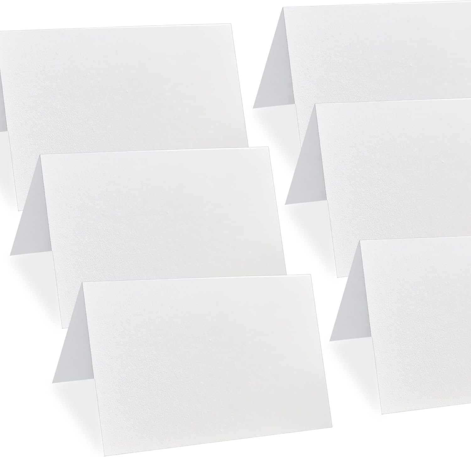 EVASTER Place Cards White Blank Pack of 100