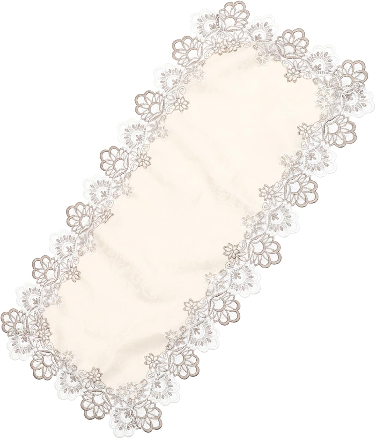Elegant Lace Table Runner for Dining and Weddings