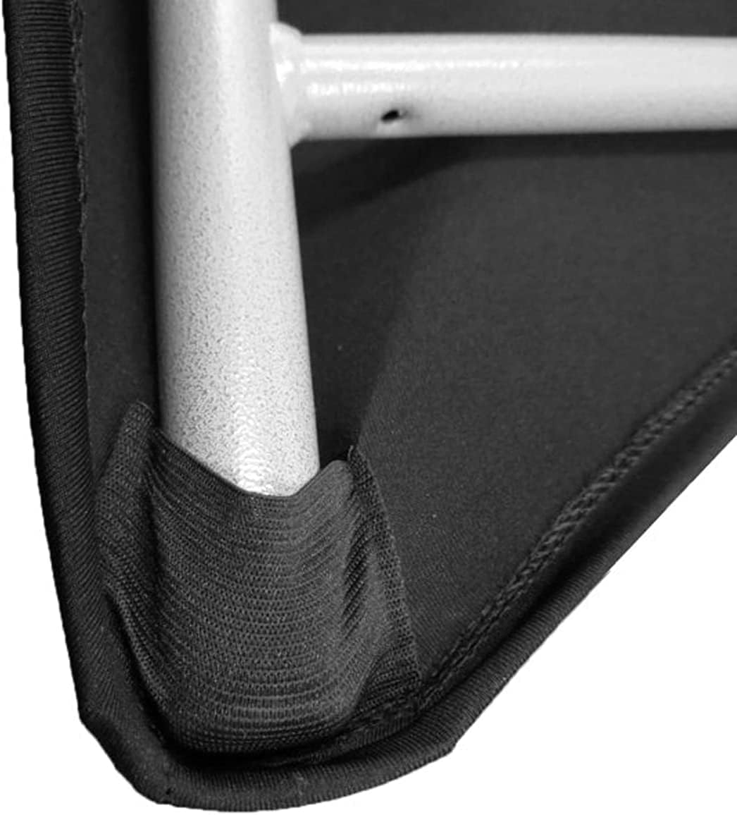 Black 36x42 Inch Cocktail Highboy Tablecloth