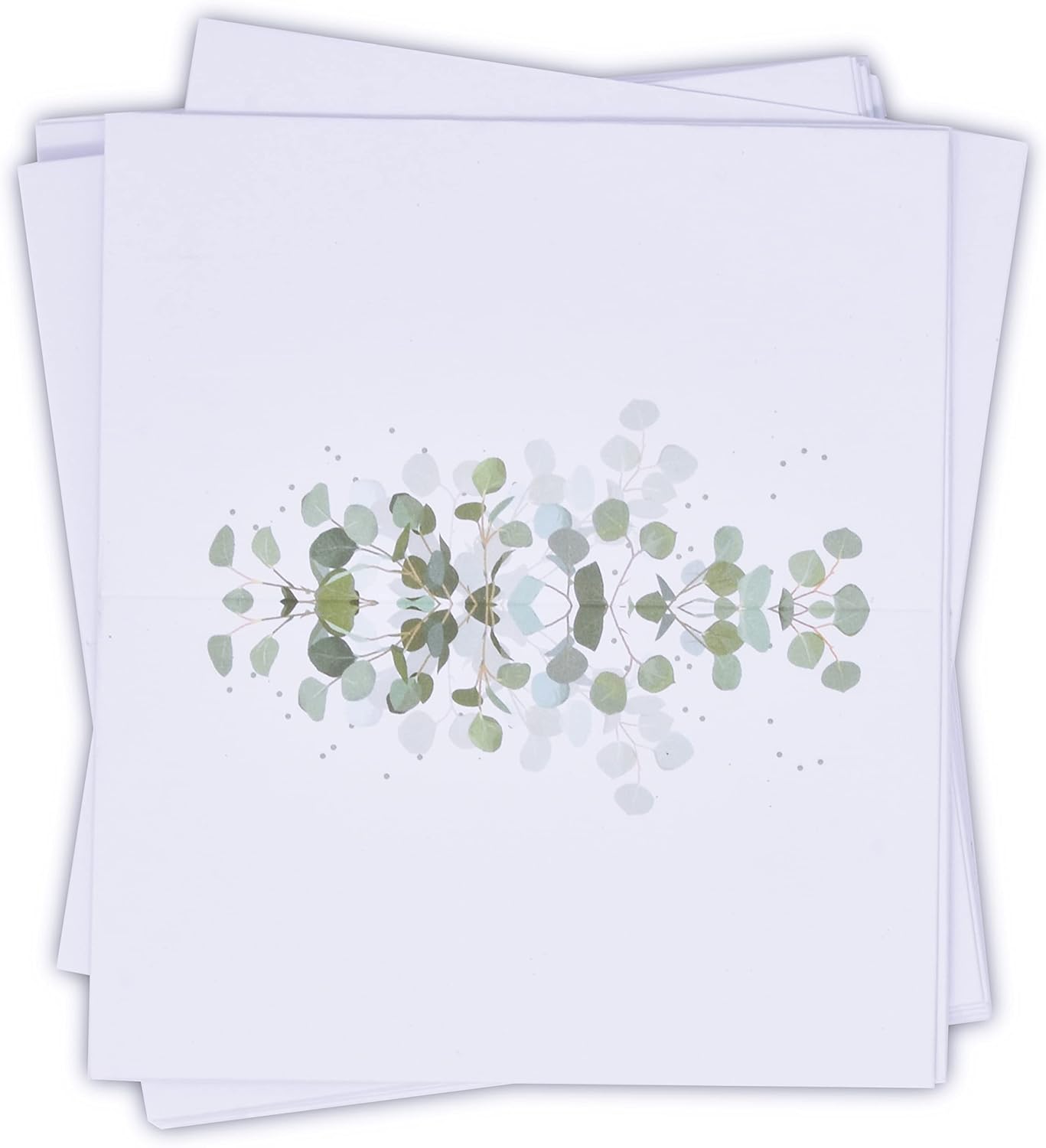 Gift Boutique 100 Pack Eucalyptus Place Cards 1