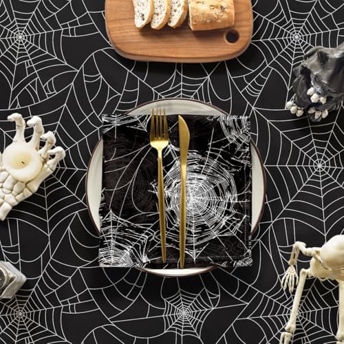 Horaldaily Halloween Tablecloth 60x84 Inch Rectangular for Party