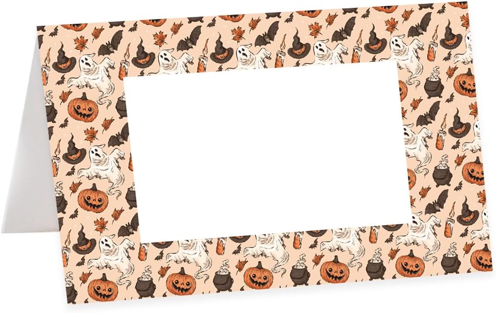 Andaz Press Halloween Place Cards 24 Pack 2x35 1