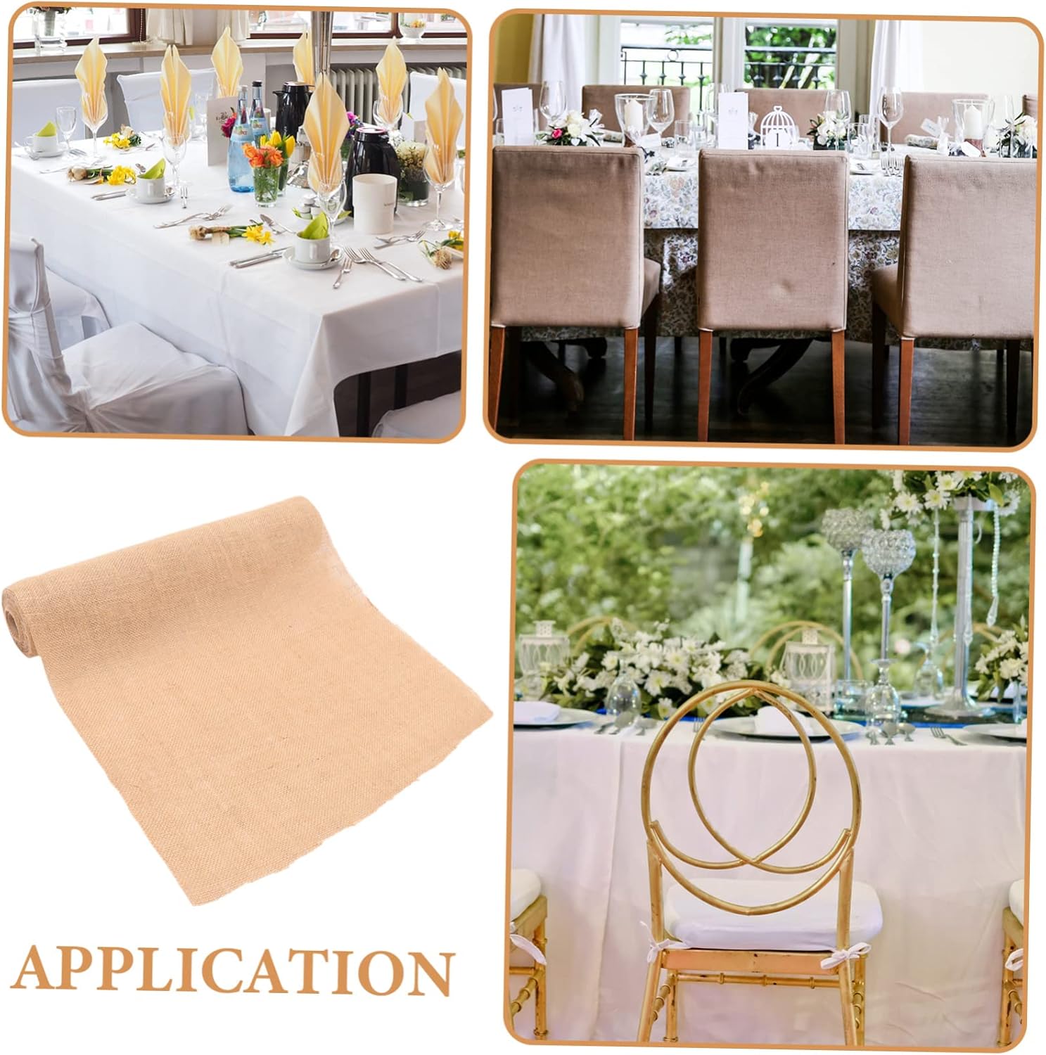 Garneck Linen Table Runner for Weddings and Events