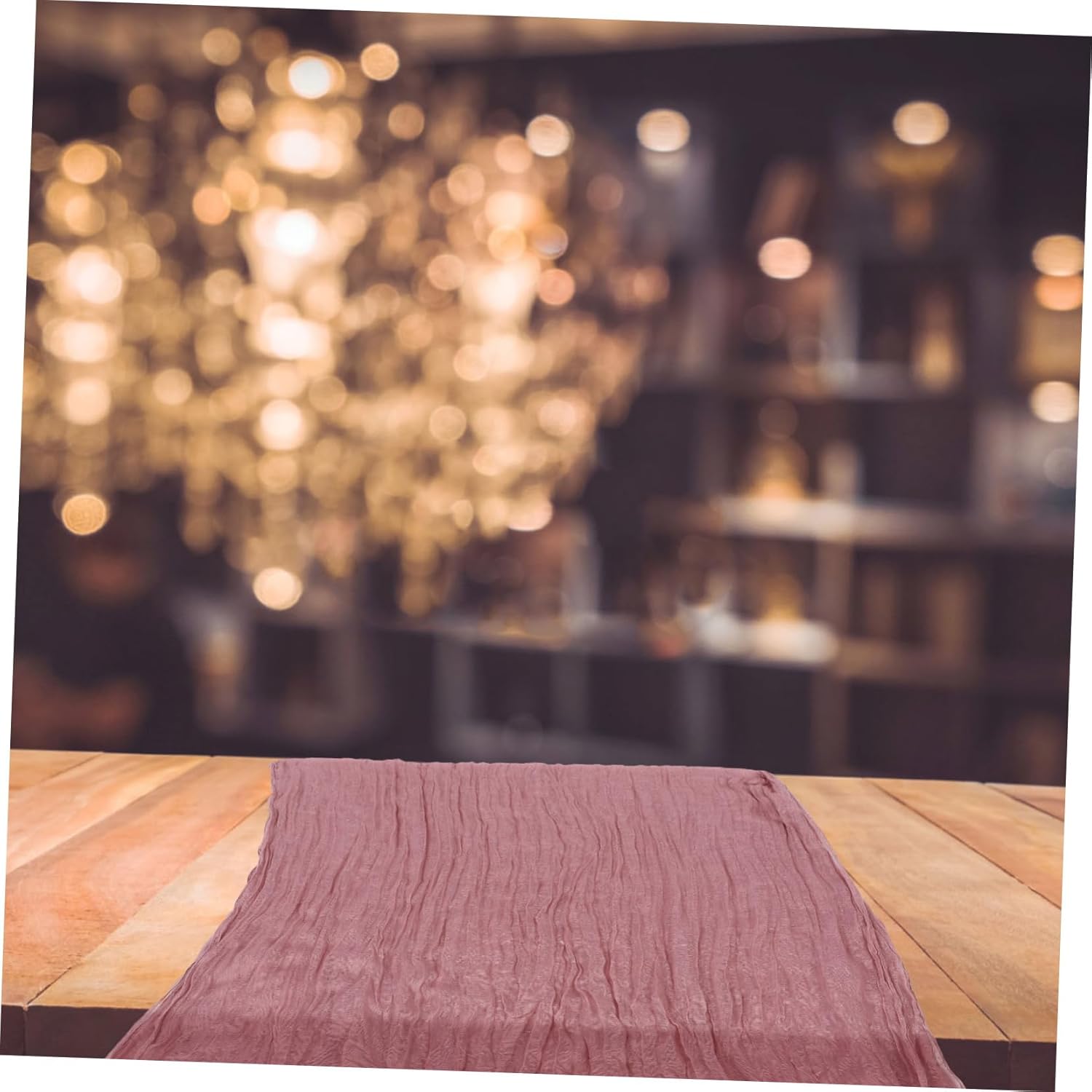 Bohemian Gauze Table Runner for Wedding and Home Decor